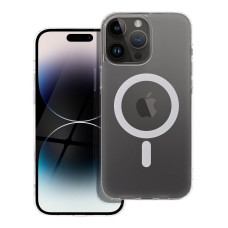 Puzdro FROST MAG COVER kompatibilné s MagSafe pre IPHONE 14 Pro Max transparentné