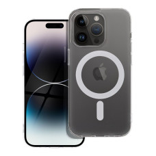 Puzdro FROST MAG COVER kompatibilné s MagSafe pre IPHONE 14 Pro transparentné