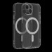Puzdro FROST MAG COVER s ochranou fotoaparátu kompatibilné s MagSafe pre IPHONE 11 Pro Max transparentné