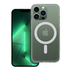 Puzdro FROST MAG COVER s ochranou fotoaparátu kompatibilné s MagSafe pre IPHONE 13 Pro transparentné