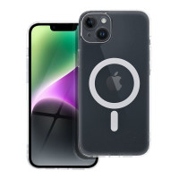 Puzdro FROST MAG COVER s ochranou fotoaparátu kompatibilné s MagSafe pre IPHONE 14 Plus transparentné
