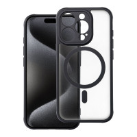Púzdro FULL MATTE MAG COVER kompatibilné s MagSafe pre Apple iPhone 15 Pro čierne