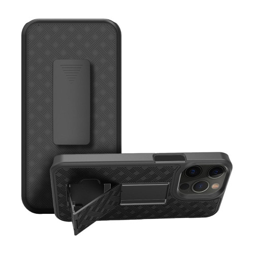Puzdro HOLSTER pre IPHONE 15 Pro Max čierne