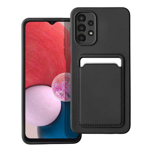 Puzdro na kartu pre SAMSUNG A13 5G / A04S čierne 