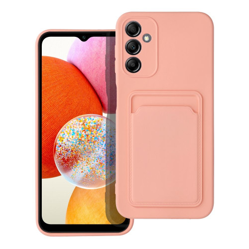 Puzdro na kartu pre SAMSUNG A14 5G / A14 4G pink 