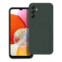 Puzdro na kartu pre SAMSUNG A14 5G / A14 4G zelené 