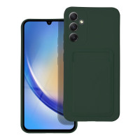 Puzdro na kartu pre SAMSUNG A34 5G zelené 