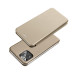 Puzdro na knihy ELEGANCE pre SAMSUNG S24 Ultra gold