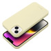 Puzdro Roar Cloud-Skin - pre iPhone 14 Light Yellow