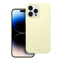 Puzdro Roar Cloud-Skin - pre iPhone 14 Pro Max Light Yellow