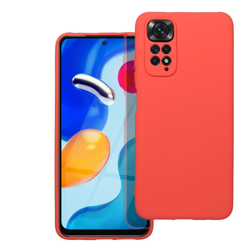 Puzdro SILICONE LITE pre Xiaomi Redmi Note 11 / Redmi Note 11S - ružové