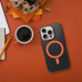 Puzdro SIMPLY kompatibilné s MagSafe pre IPHONE 13 titanium black