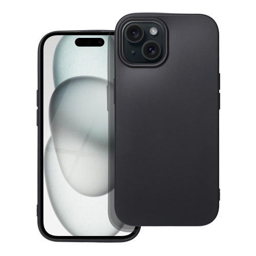 Puzdro SOFT pre IPHONE 15 čierne