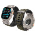 Puzdro SPIGEN DURAPRO ARMOR pre hodinky APPLE Watch 6/7/8/9/10/SE/ULTRA 1/2 (44/45/46/49 mm) vojensky zelené