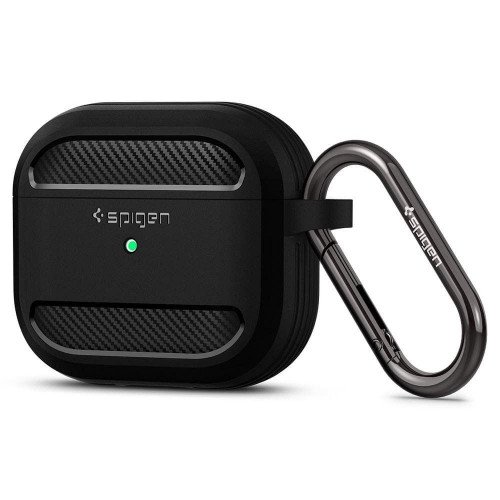 Puzdro SPIGEN RUGGED ARMOR pre AIRPODS 3 2021 matné čierne