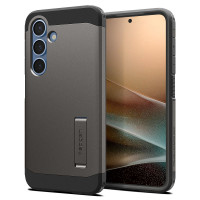 Puzdro SPIGEN TOUGH ARMOR kompatibilné s MagSafe pre SAMSUNG S25 Plus, strieborná