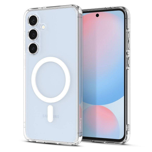Puzdro SPIGEN ULTRA HUBRID MAG kompatibilné s MagSafe pre SAMSUNG S24 FE biele