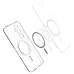 Puzdro SPIGEN ULTRA HUBRID MAG kompatibilné s MagSafe pre SAMSUNG S24 FE biele