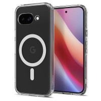 Puzdro SPIGEN ULTRA HYBRID MAG kompatibilné s MagSafe pre GOOGLE PIXEL 9A číre/biele