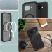 Puzdro SPIGEN ULTRA HYBRID MAG kompatibilné s MagSafe pre GOOGLE PIXEL 9A frost black