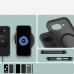 Puzdro SPIGEN ULTRA HYBRID MAG kompatibilné s MagSafe pre GOOGLE PIXEL 9A frost black