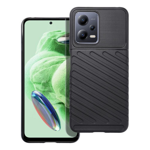 Puzdro THUNDER pre XIAOMI Redmi Note 12 5G čierne