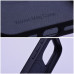 Puzdro WOVEN MAG COVER kompatibilné s MagSafe pre IPHONE 12 Pro Max čierne