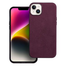 Puzdro WOVEN MAG COVER kompatibilné s MagSafe pre IPHONE 14 Plus burgundy