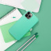 ROAR puzdro COLORFUL JELLY pre IPHONE 12 / 12 Pro mint