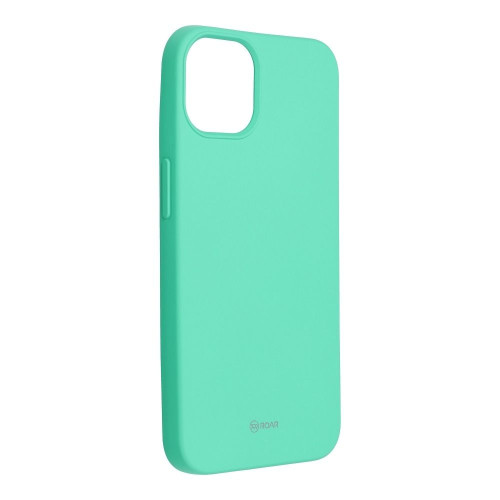 ROAR puzdro COLORFUL JELLY pre IPHONE 13 mint