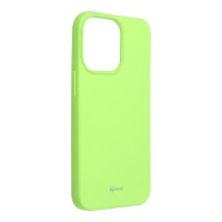 ROAR puzdro COLORFUL JELLY pre IPHONE 13 Pro limetkové