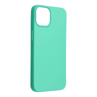 ROAR puzdro COLORFUL JELLY pre IPHONE 14 mint