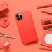ROAR puzdro COLORFUL JELLY pre IPHONE 14 peach pink