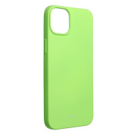ROAR puzdro COLORFUL JELLY pre IPHONE 15 Plus limetkové