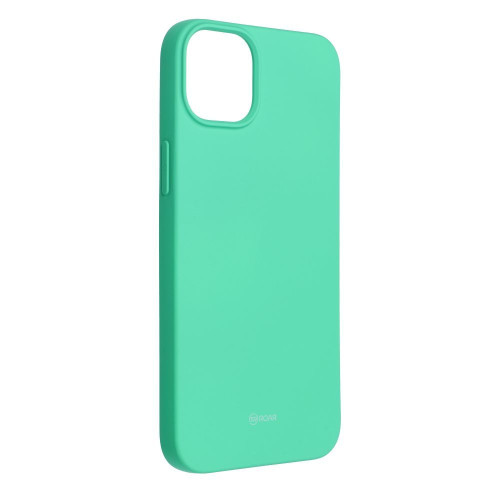 ROAR puzdro COLORFUL JELLY pre IPHONE 15 Plus mint