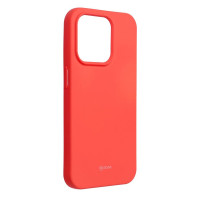 ROAR puzdro COLORFUL JELLY pre IPHONE 15 Pro peach pink