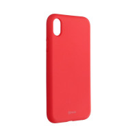 ROAR puzdro COLORFUL JELLY pre IPHONE XR broskyňovo ružové