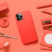 ROAR puzdro COLORFUL JELLY pre IPHONE XR broskyňovo ružové