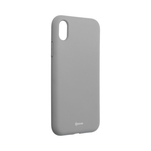 ROAR puzdro COLORFUL JELLY pre IPHONE XR sivé