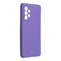 ROAR puzdro COLORFUL JELLY pre SAMSUNG A53 5G fialové