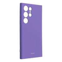 ROAR puzdro COLORFUL JELLY pre SAMSUNG S24 Ultra purple