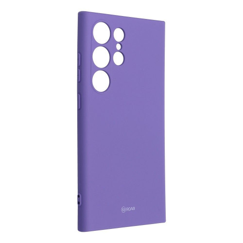 ROAR puzdro COLORFUL JELLY pre SAMSUNG S24 Ultra purple