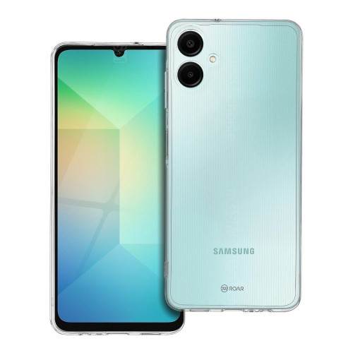 ROAR puzdro JELLY pre SAMSUNG A06 transparentné