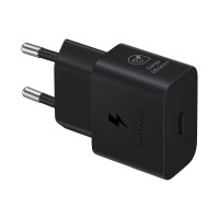 SAMSUNG originálna nabíjačka Typ C + kábel Typ C na Typ C PD 3A 25W GaN EP-T2510XBEGEU čierny blister