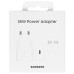 SAMSUNG originálna nabíjačka Typ C + kábel Typ C na Typ C PD 3A 25W GaN EP-T2510XWEGEU čierny blister