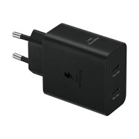 SAMSUNG originálna nabíjačka Typ C + kábel Typ C na Typ C PD 3A 50W EP-T5020XBEGEU čierny blister