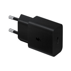 SAMSUNG originálna nabíjačka Type C + kábel Type C to Type C PD 3A 15W EP-T1510XBEGEU čierny blister