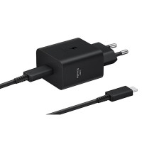 SAMSUNG originálna nabíjačka Type C + kábel Type C to Type C PD 3A 45W EP-T4511XBEGEU čierny blister