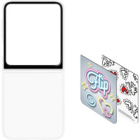 SAMSUNG originálne puzdro Flipsuite pre SAMSUNG Flip 6 EF-ZF741CTEGWW Transparentný blister