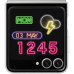 SAMSUNG originálne puzdro Flipsuite pre SAMSUNG Flip 6 EF-ZF741CTEGWW Transparentný blister